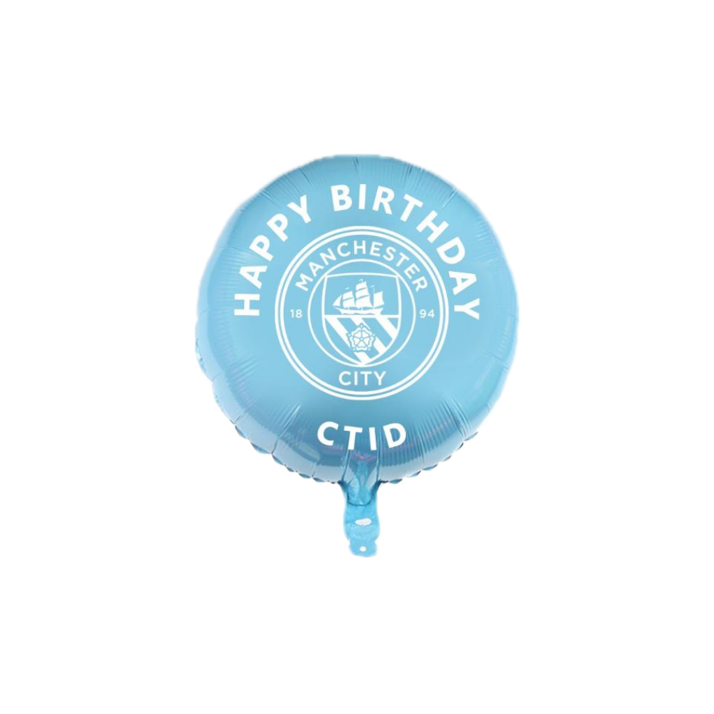 Birthday 18-inch Manchester City Foil Balloon