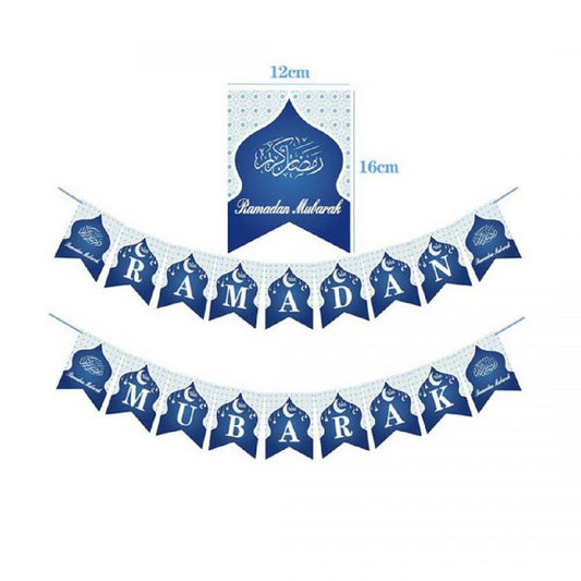 Ramadan Mubarak Card Banner