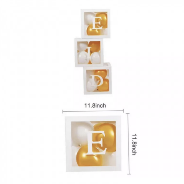 Transparent Eid Box - Set of 3