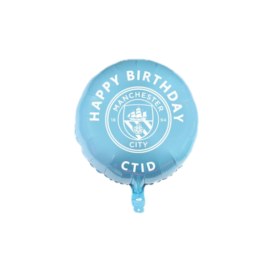 Birthday 18-inch Manchester City Foil Balloon