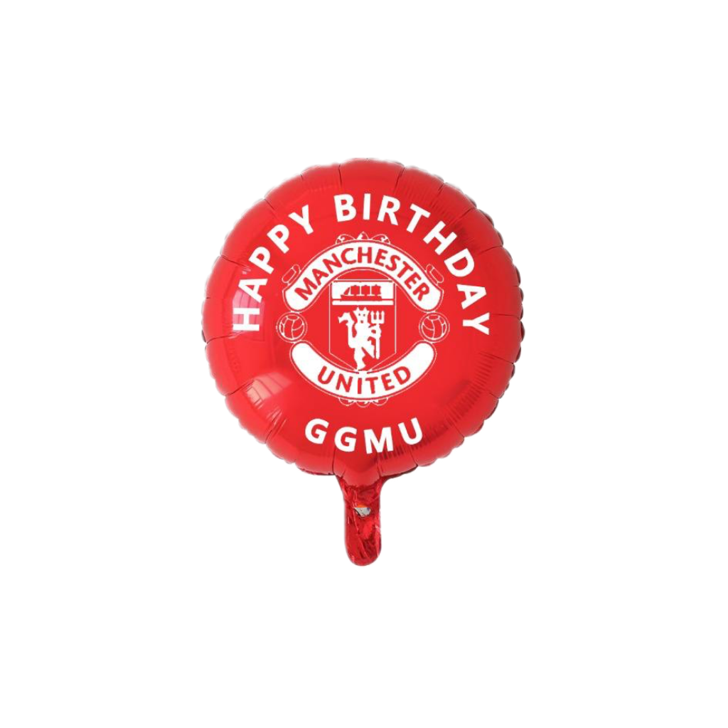 Birthday 18-inch Manchester United Foil Balloon