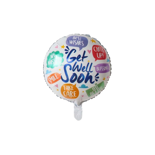 Get Well Soon 18-inch Foil Balloon