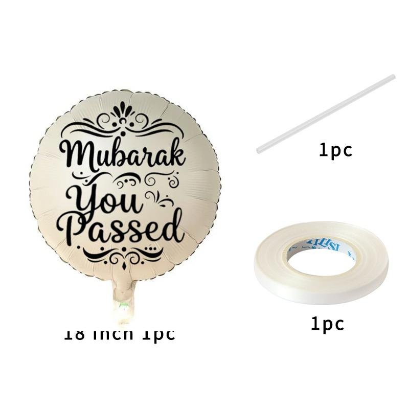 Mubarak You Passed 18-inch Foil Balloon