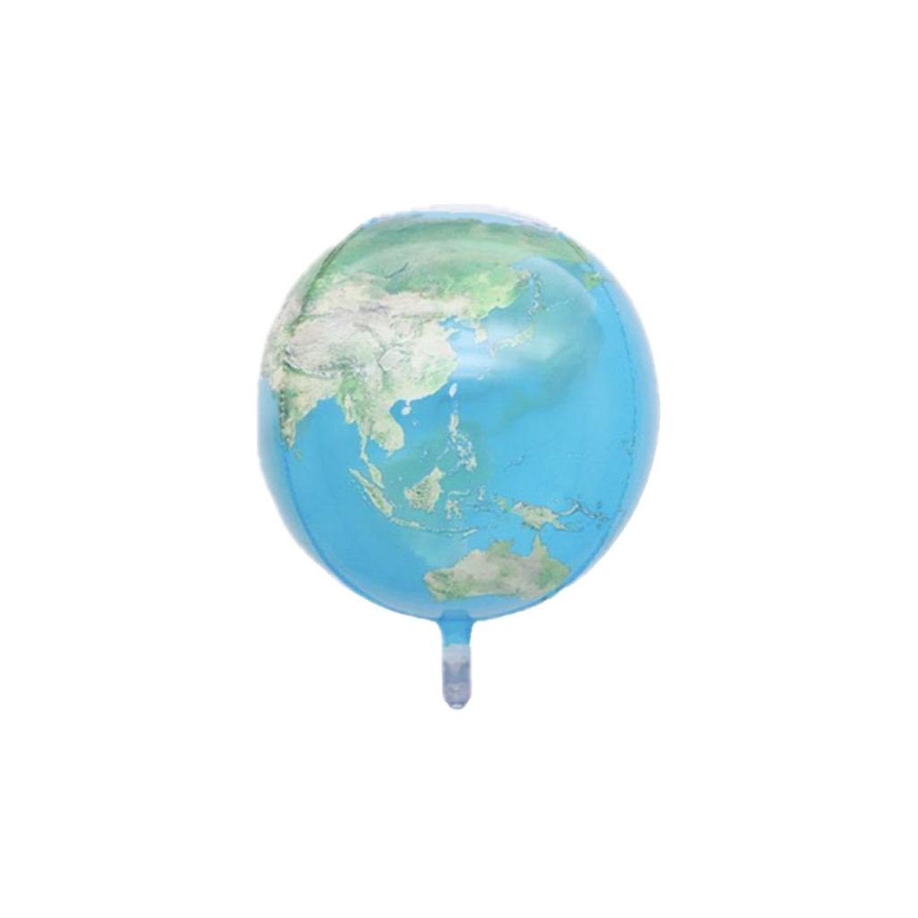 Orbz 22-inch Globe Foil Balloon